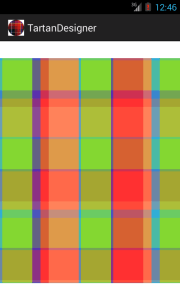 Tartan designer android app
